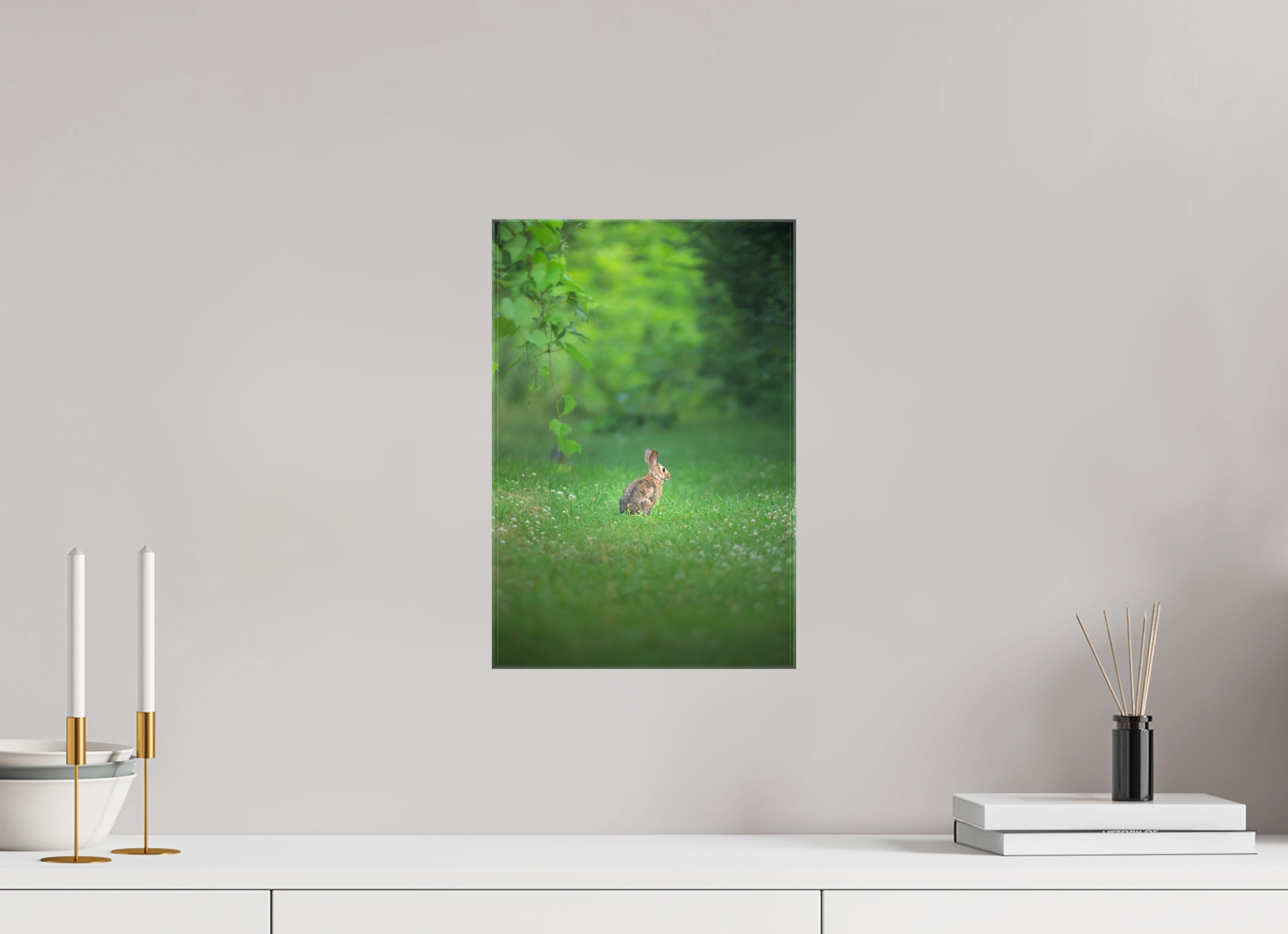 Curious Bunny in the Meadow