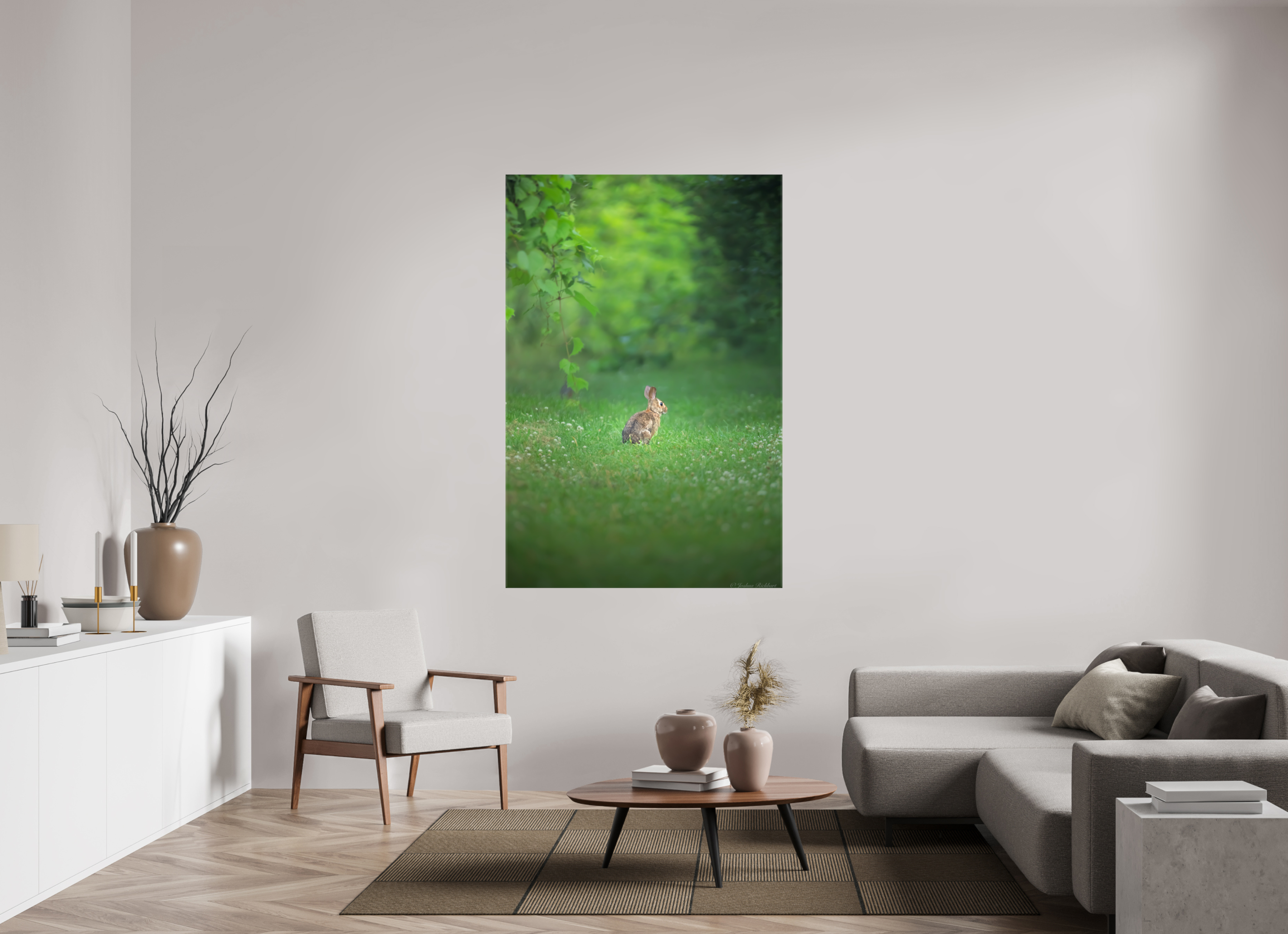 Curious Bunny in the Meadow