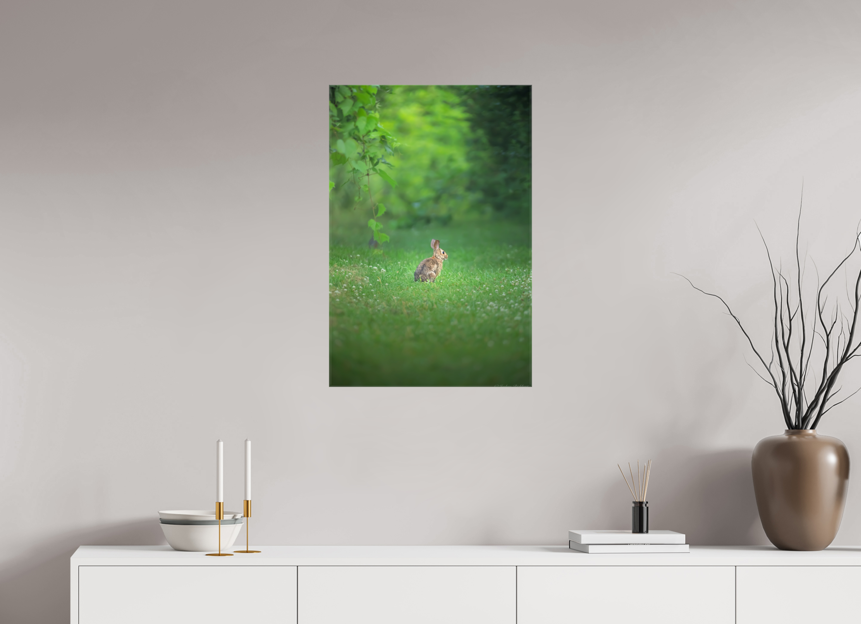 Curious Bunny in the Meadow