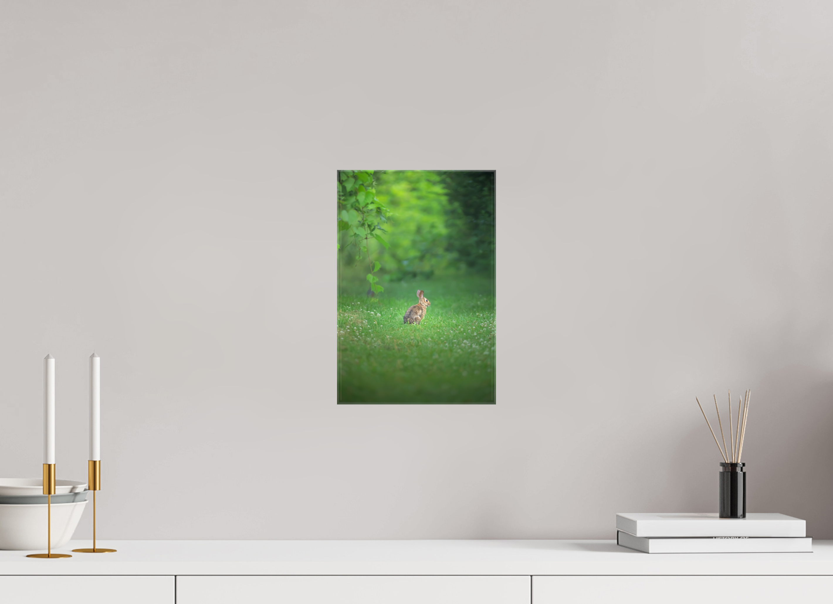 Curious Bunny in the Meadow