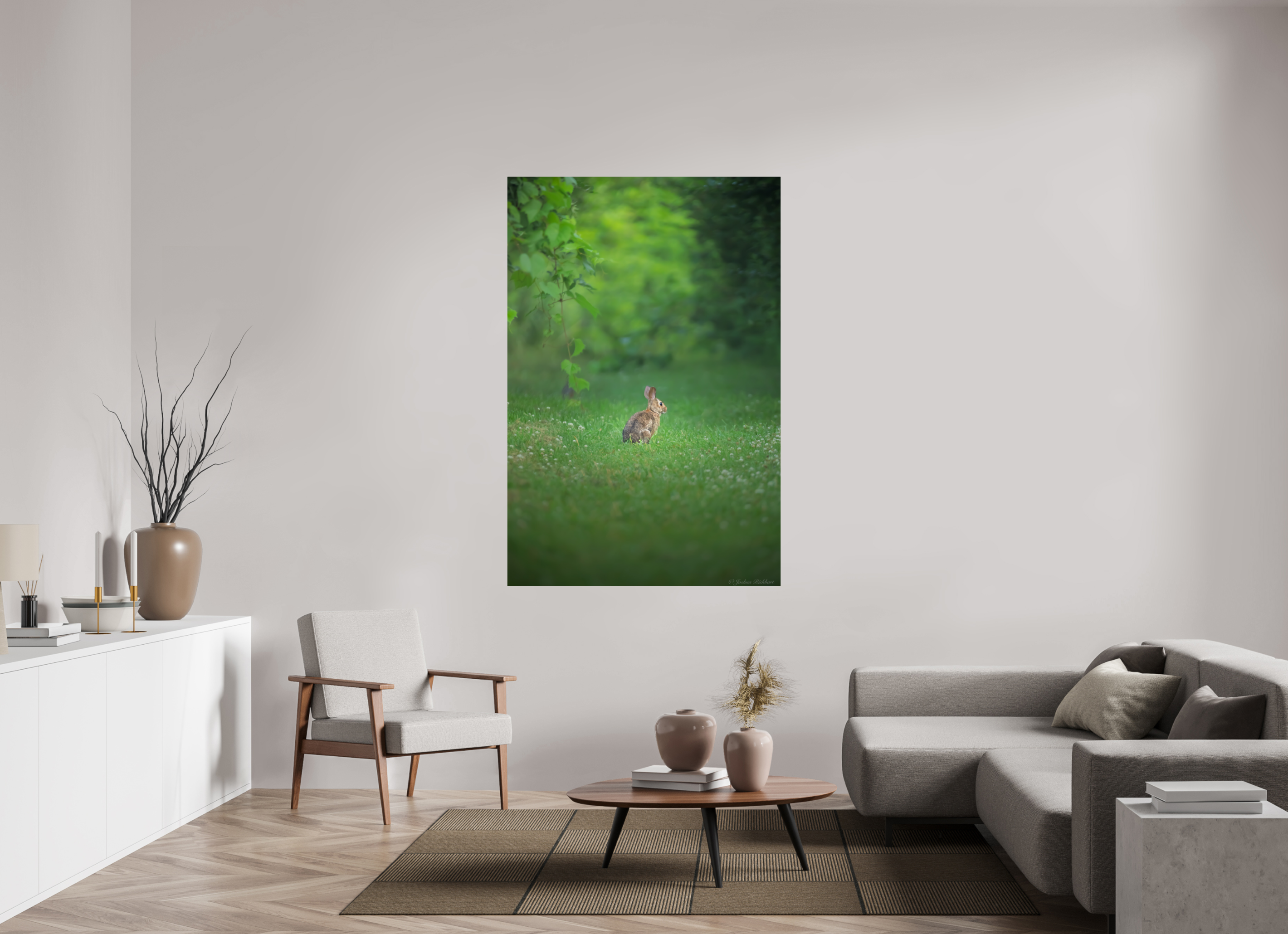 Curious Bunny in the Meadow