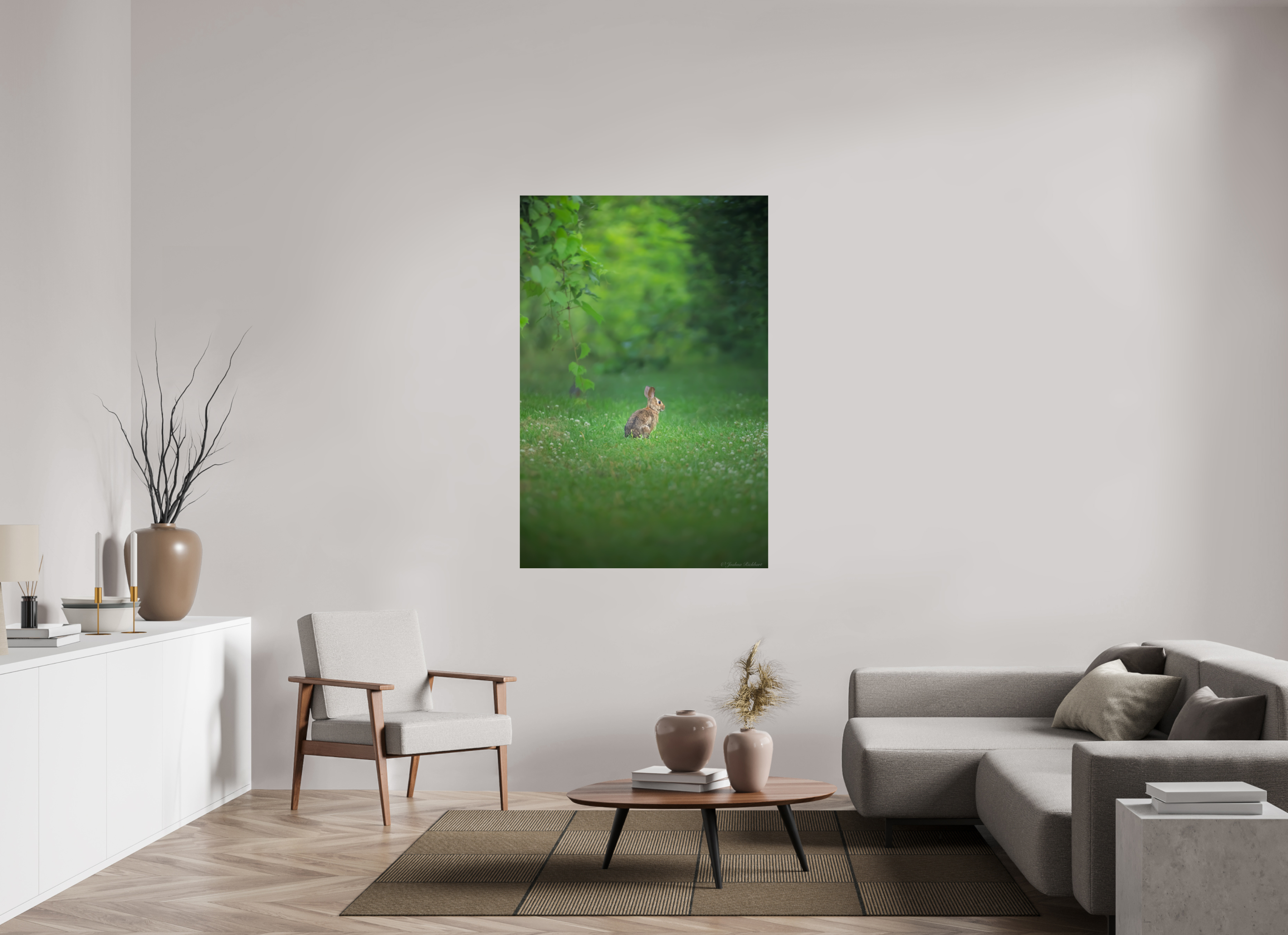 Curious Bunny in the Meadow