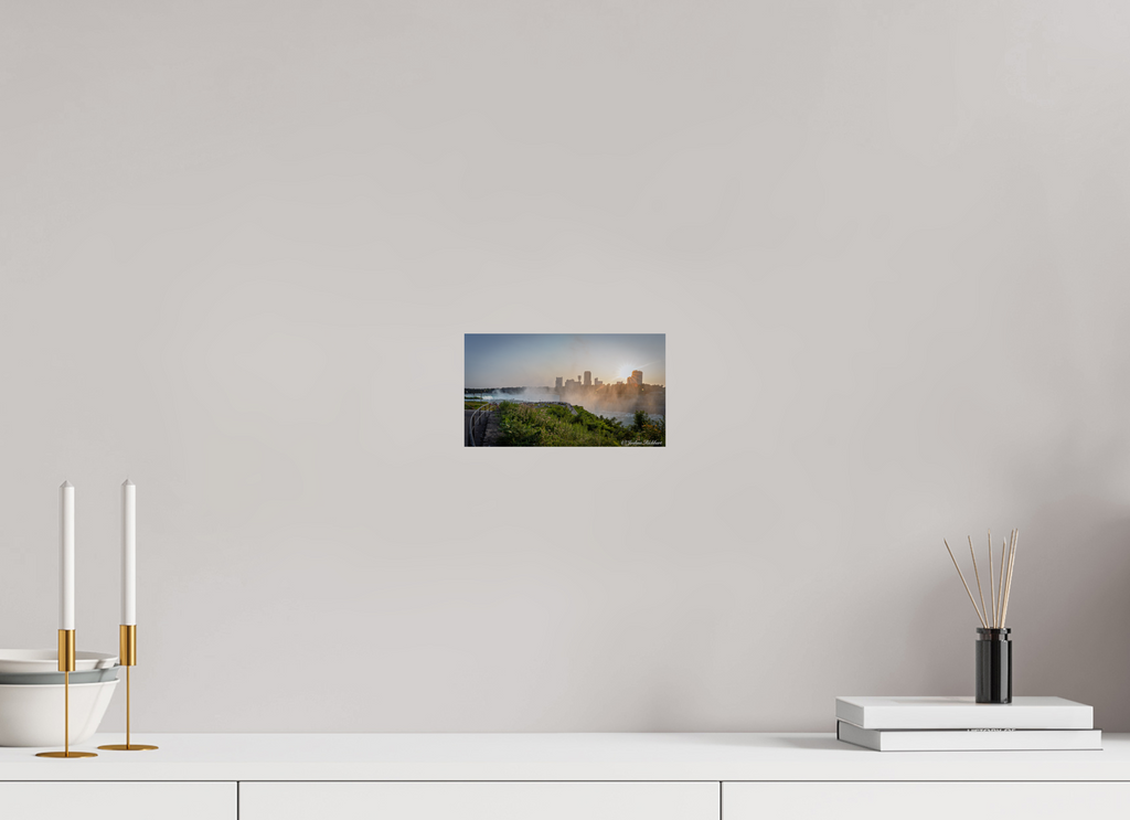 Horseshoe Falls and Niagara Falls Sky line