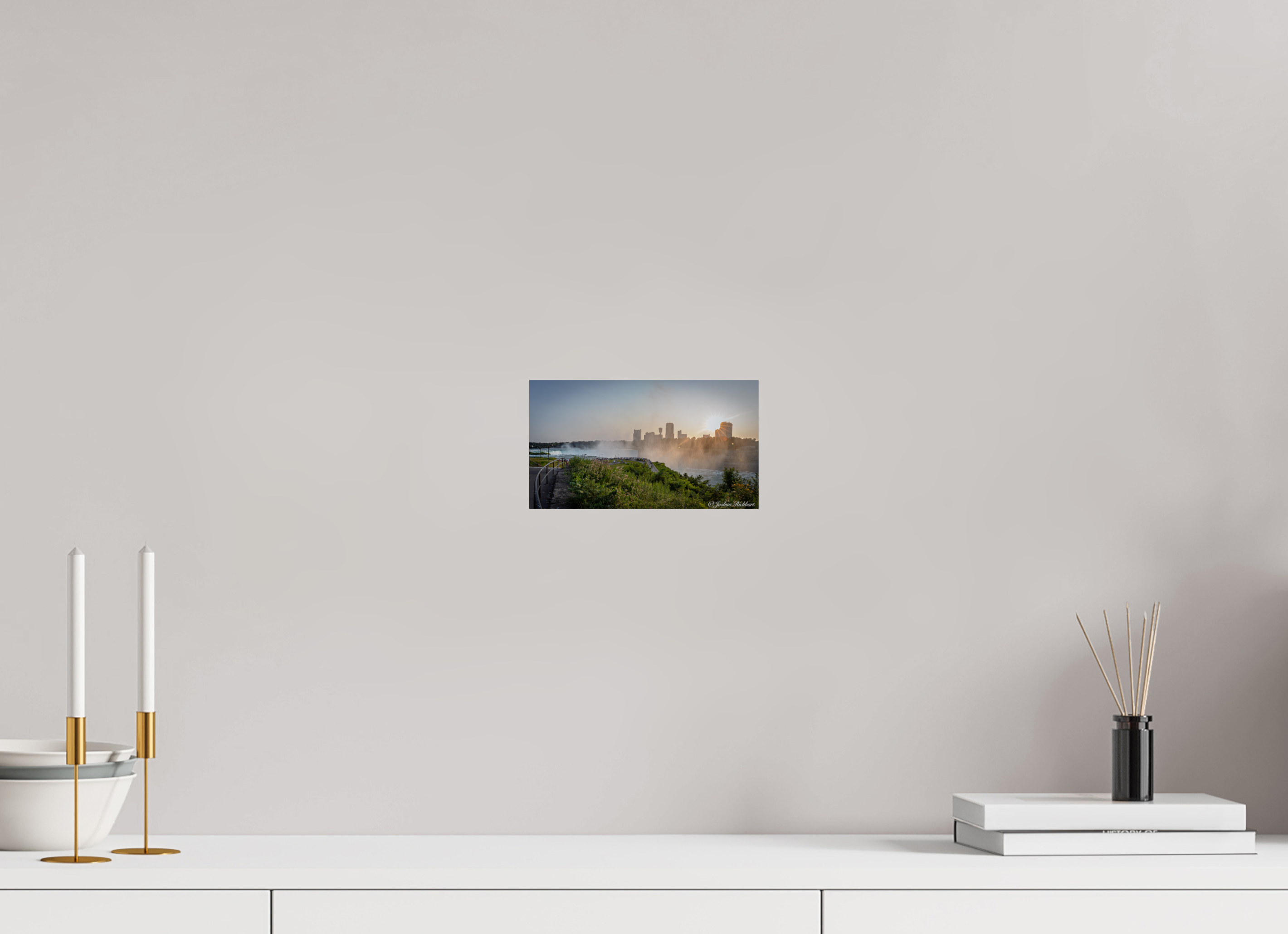 Horseshoe Falls and Niagara Falls Sky line